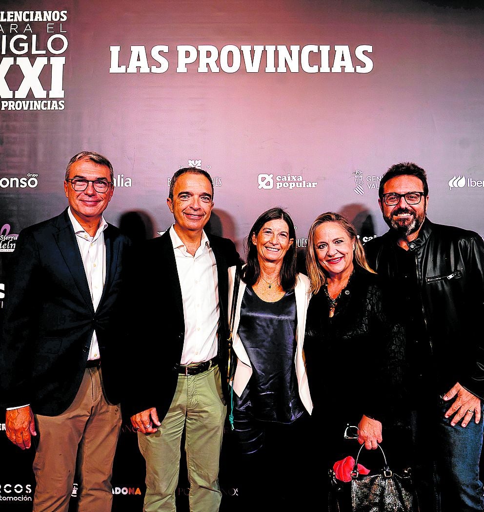 Bernardo Guzmán, Salvador Enguix, Elvira Graullera, Manu Ríos y Julián Giménez.