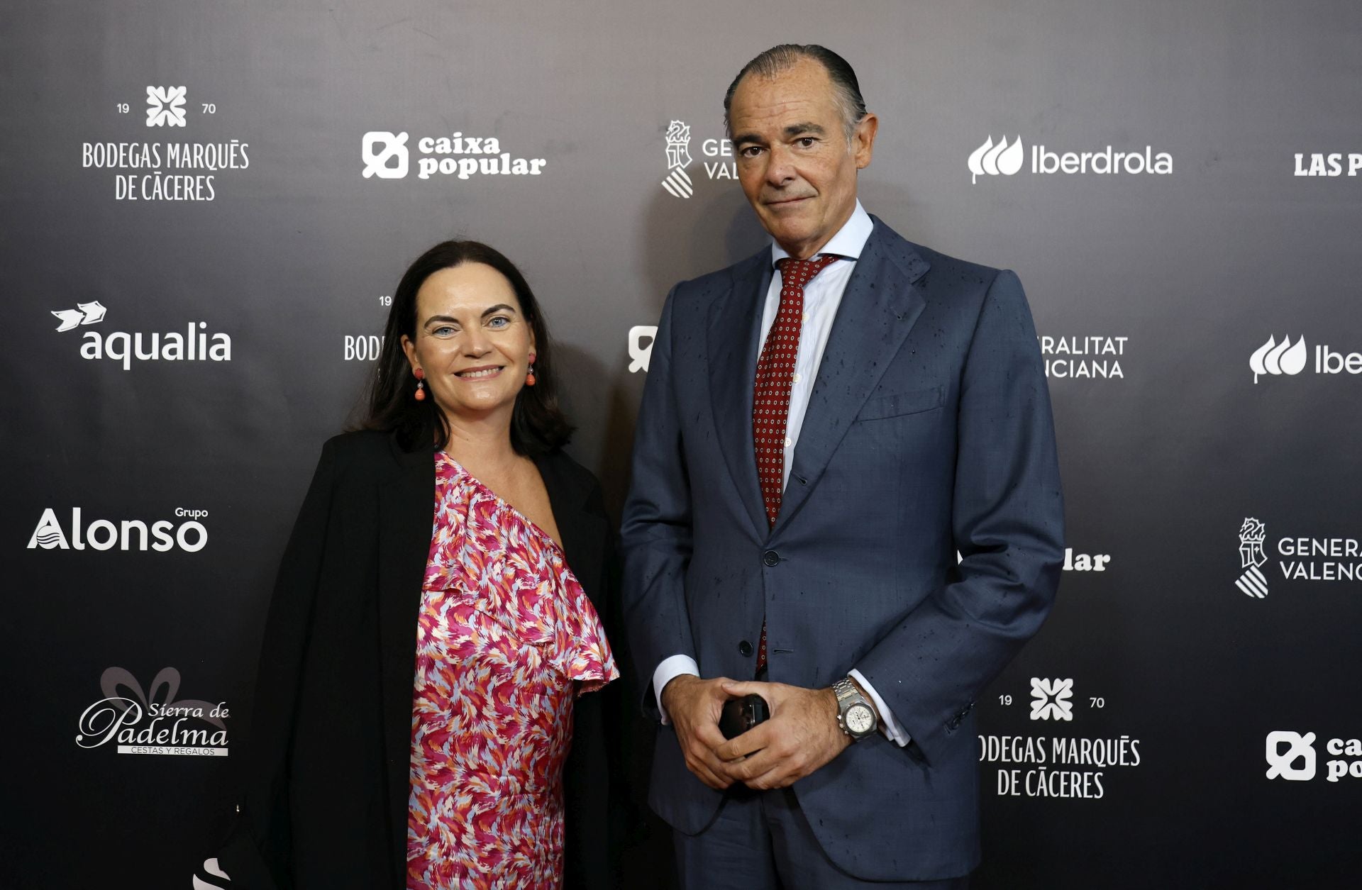 Manuel Llombart, director general del IVO, y Belén Bolás, directora de Comunicación.