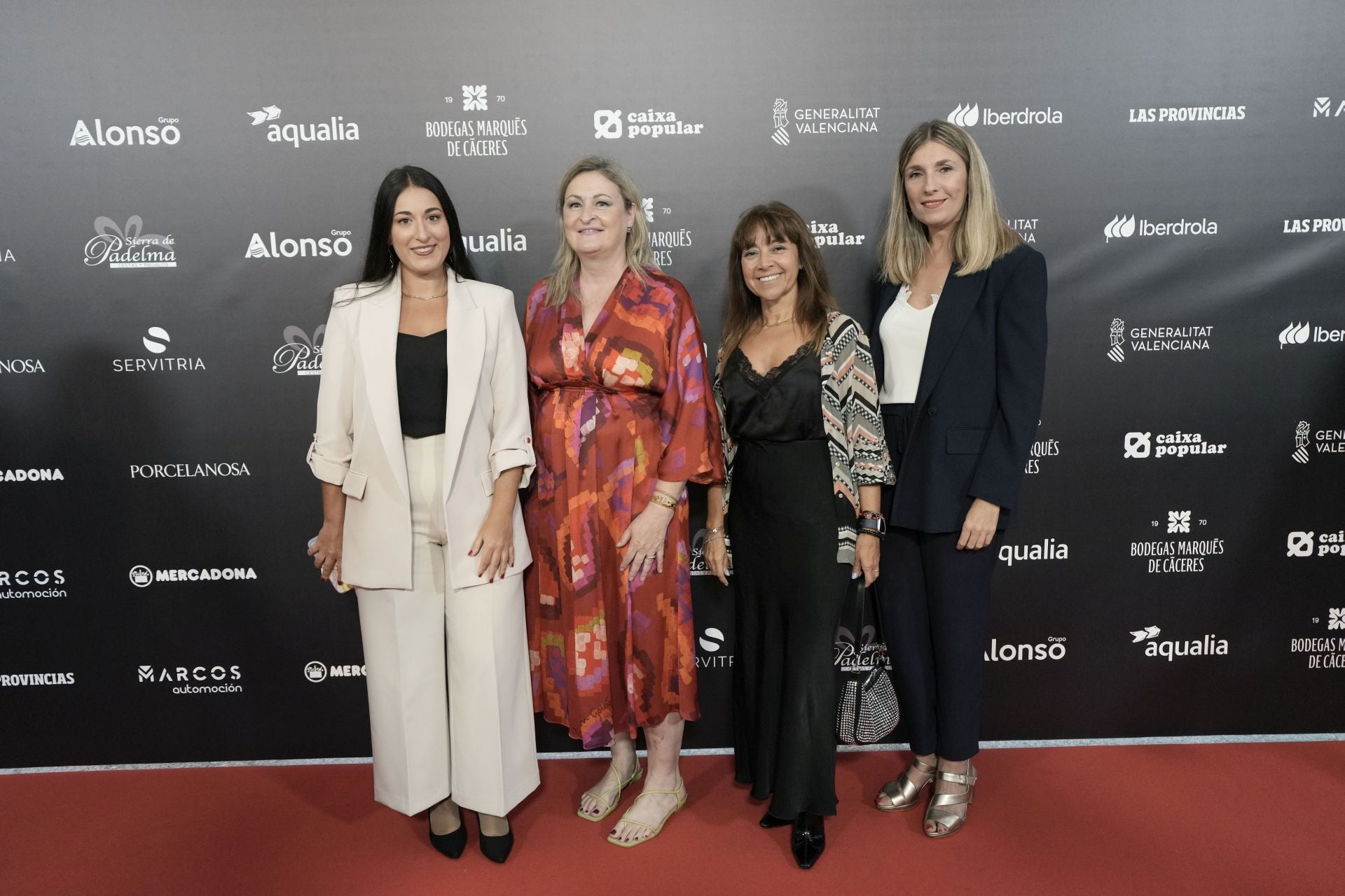 Lorena Mateu, directora de Marketing y Comunicación de Florida Universitaria, junto a Ana Company (responsable de Orientación), Anabel Pastor (Comunicación) y Matilde Tatay, de la empresa Senex.