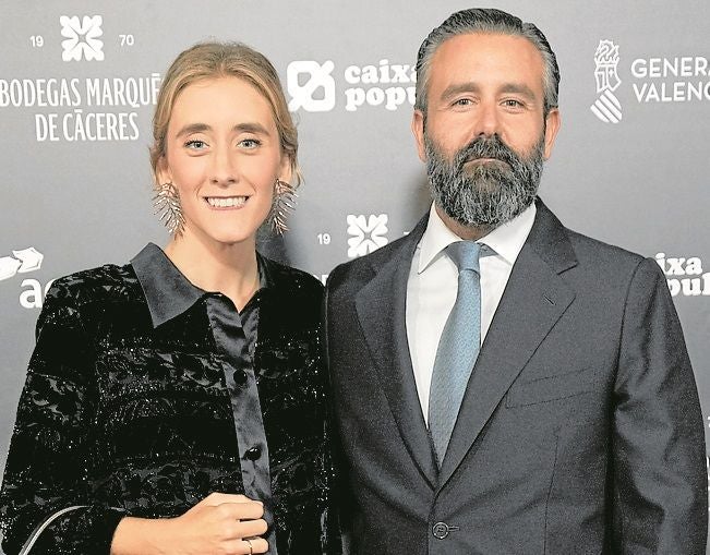 Andrea Catalá y Guillermo Catalá, de Compañía Valenciana de la Seda.