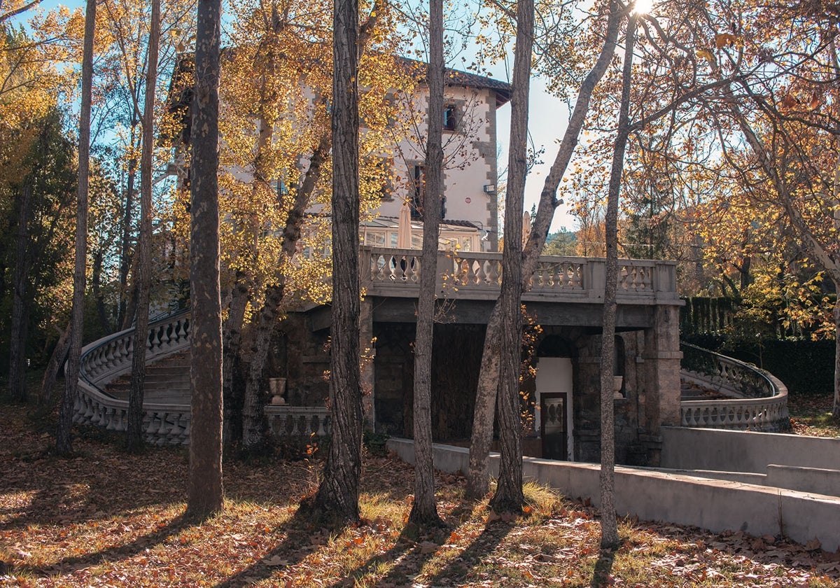 Otoño en el balneario de Manzanera.