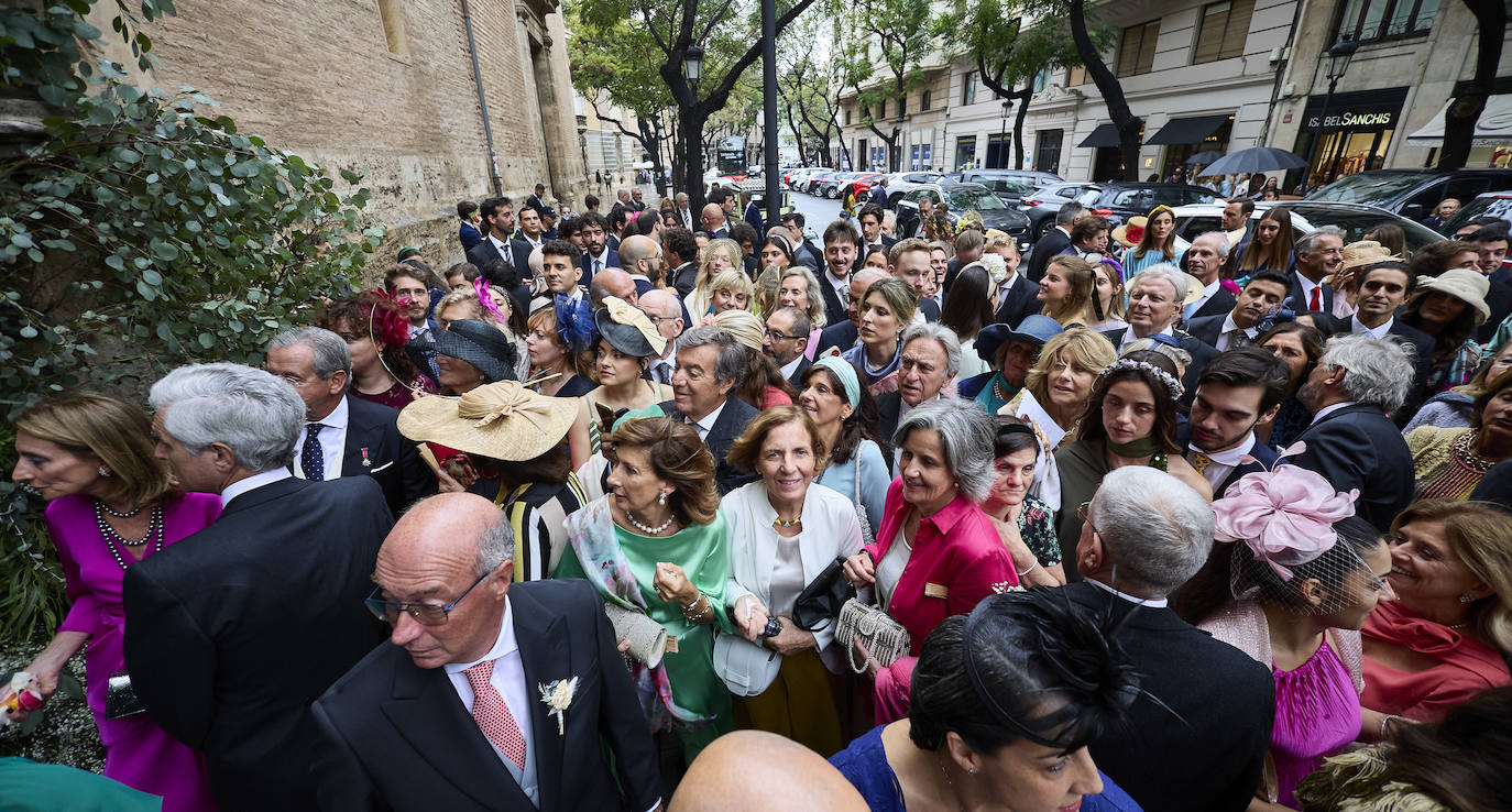 El menú con guiños valencianos servido en la boda de la hija de Francisco Camps 