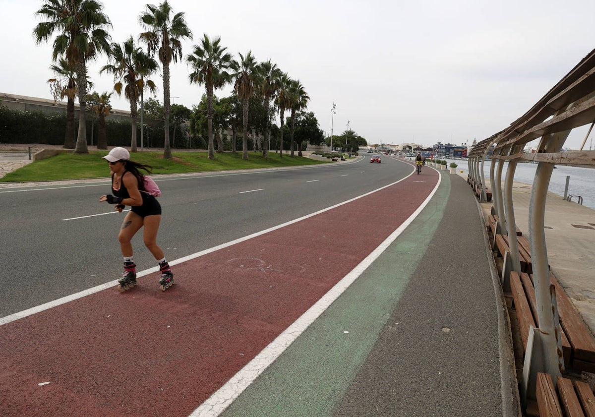 Imagen principal - Tramos del circuito urbano de Fórmula 1.