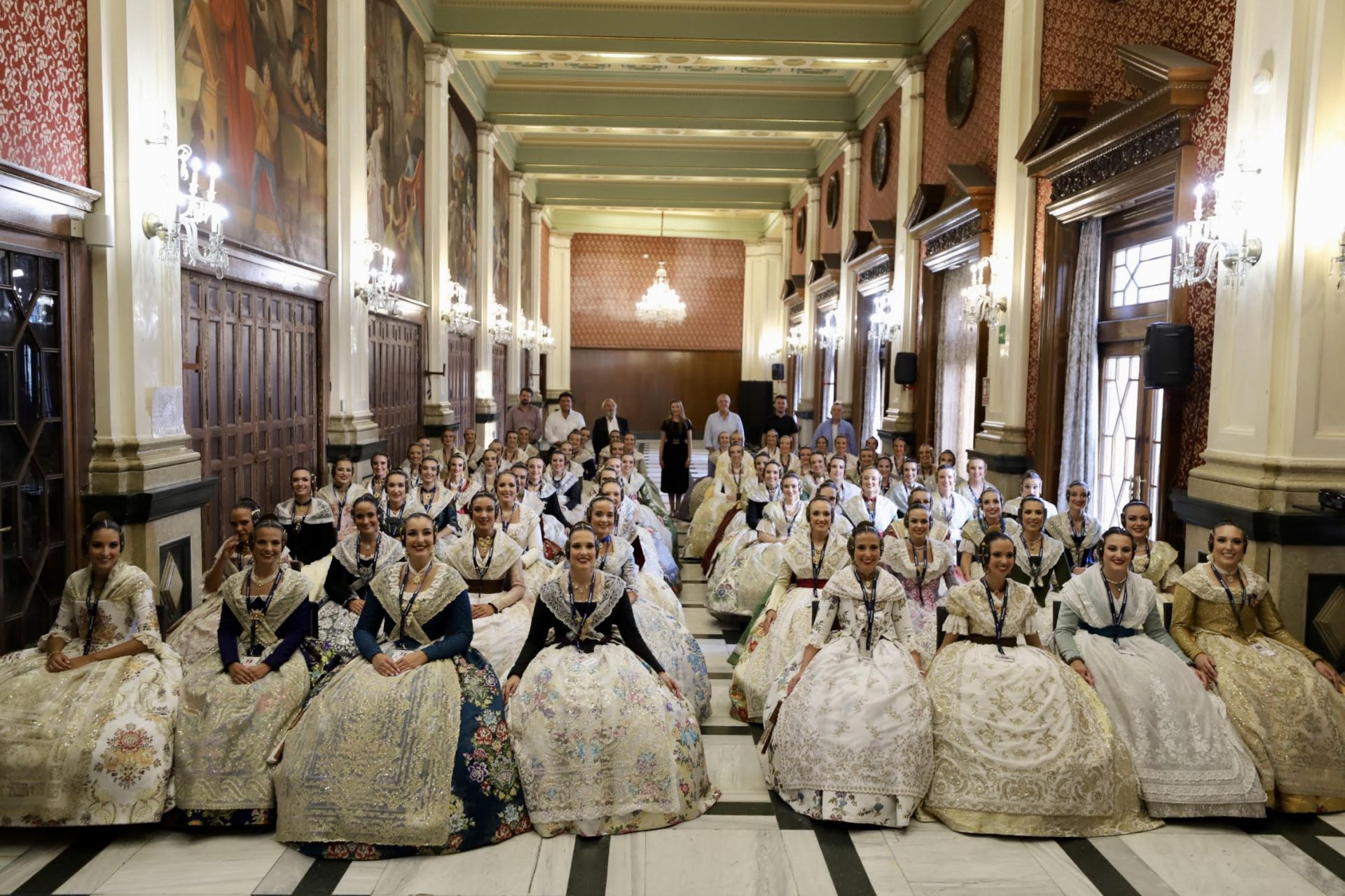 Recta final de las pruebas para las candidatas que optan a ser fallera mayor de Valencia 2025