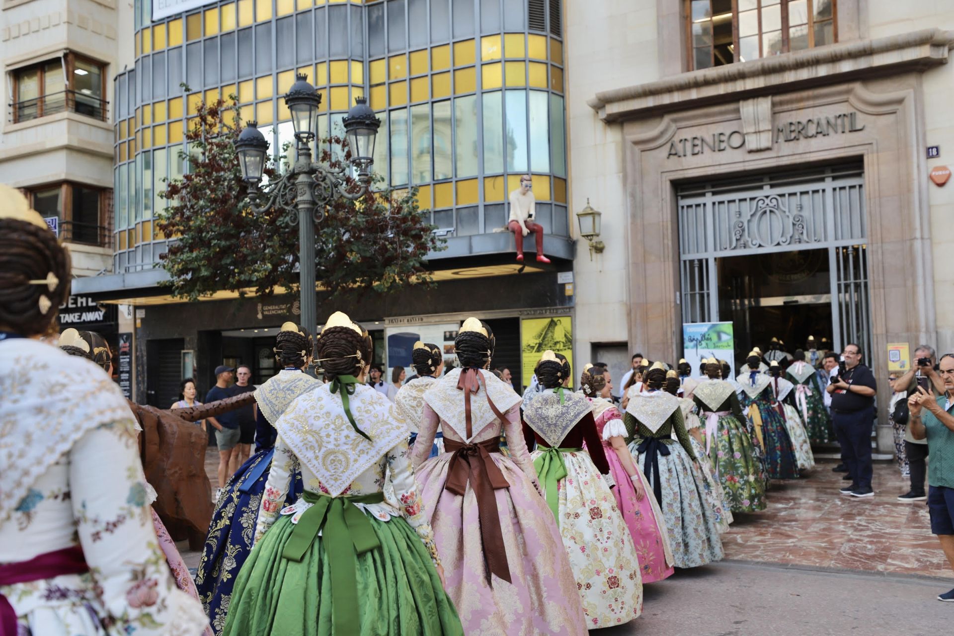 Recta final de las pruebas para las candidatas que optan a ser fallera mayor de Valencia 2025