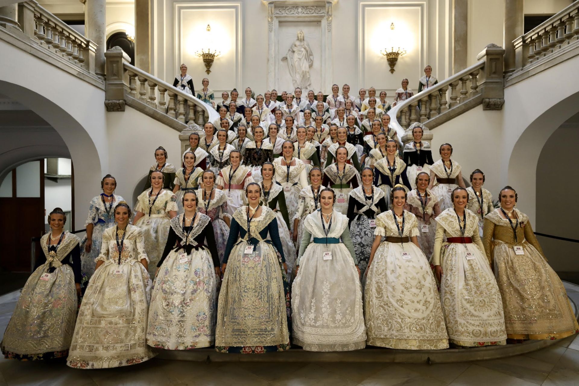 Recta final de las pruebas para las candidatas que optan a ser fallera mayor de Valencia 2025