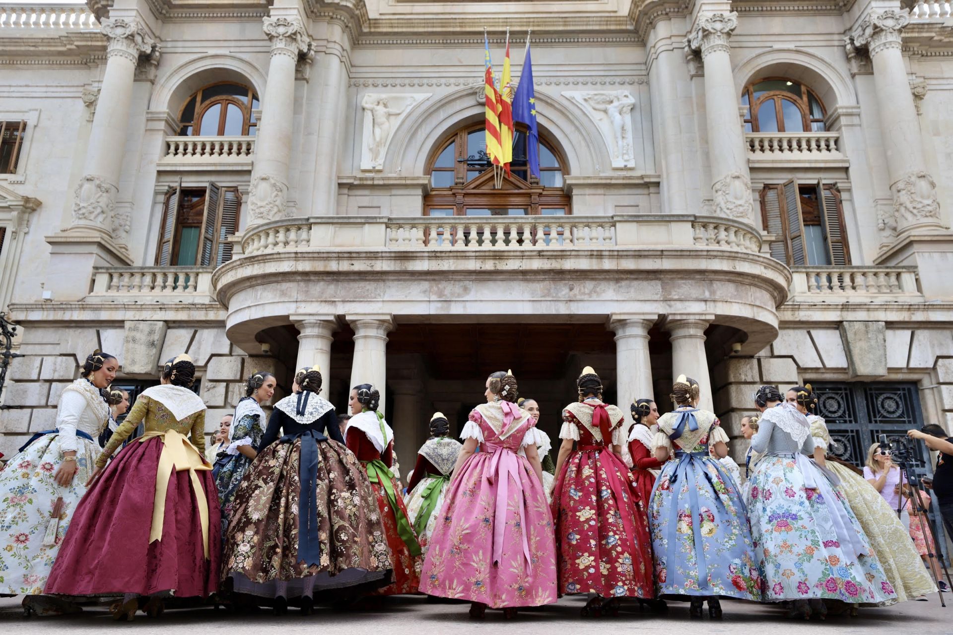 Recta final de las pruebas para las candidatas que optan a ser fallera mayor de Valencia 2025