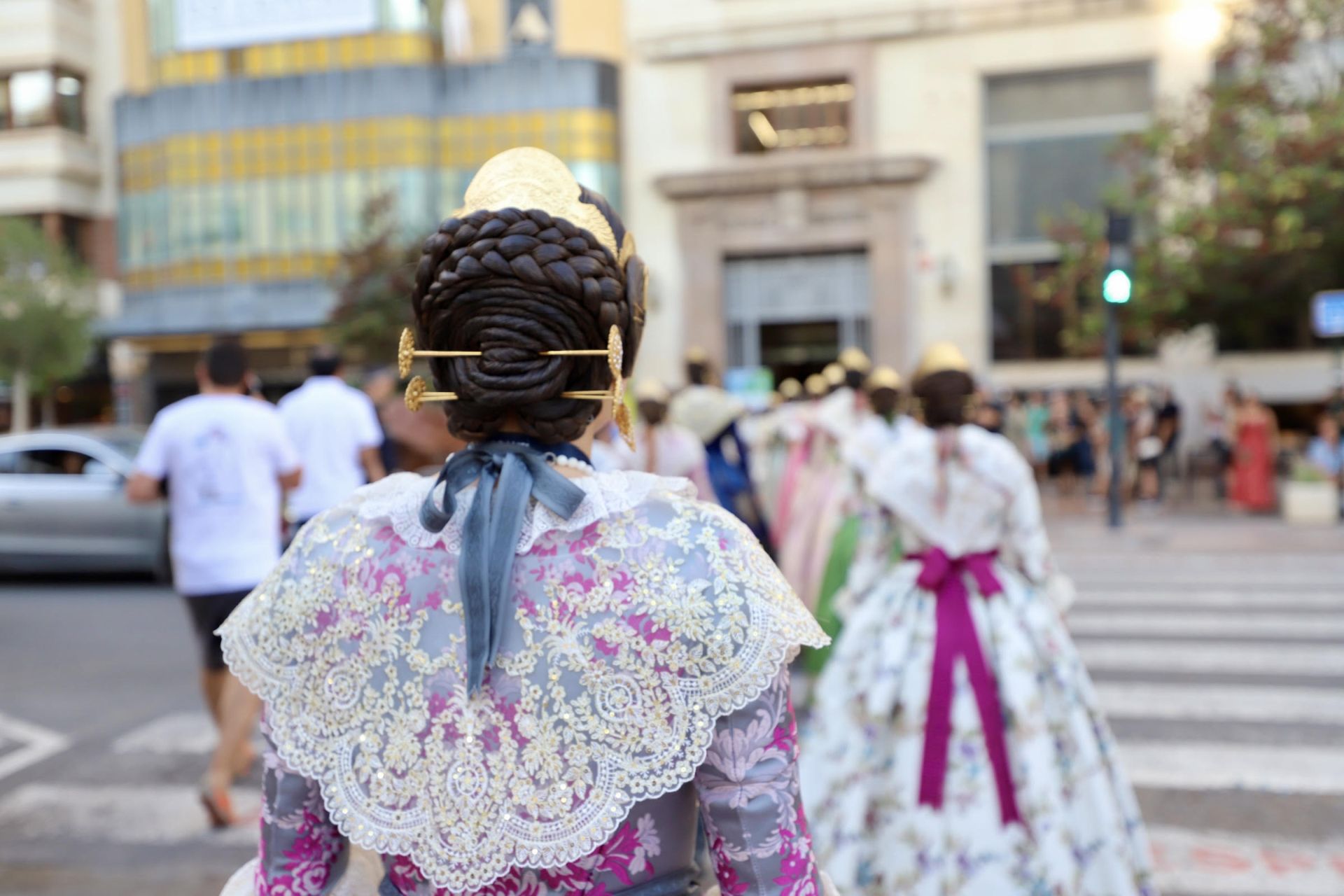 Recta final de las pruebas para las candidatas que optan a ser fallera mayor de Valencia 2025