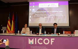 Acto de presentación de la Cátedra URM en mayo de este año