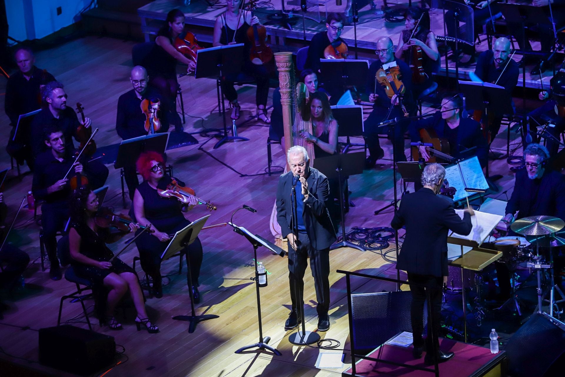 El concierto de Víctor Manuel en Valencia, en imágenes