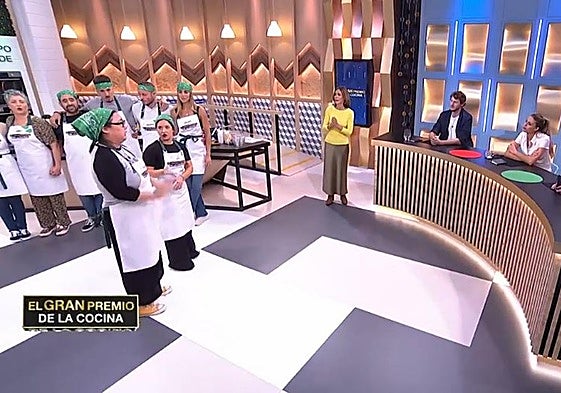Un fotograma del programa 'El gran premio de la cocina'.