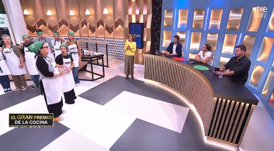 Un fotograma del programa 'El gran premio de la cocina'.