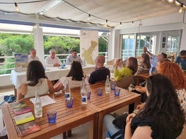 La presentación celebrada en el Restaurante Sur de Xàbia.