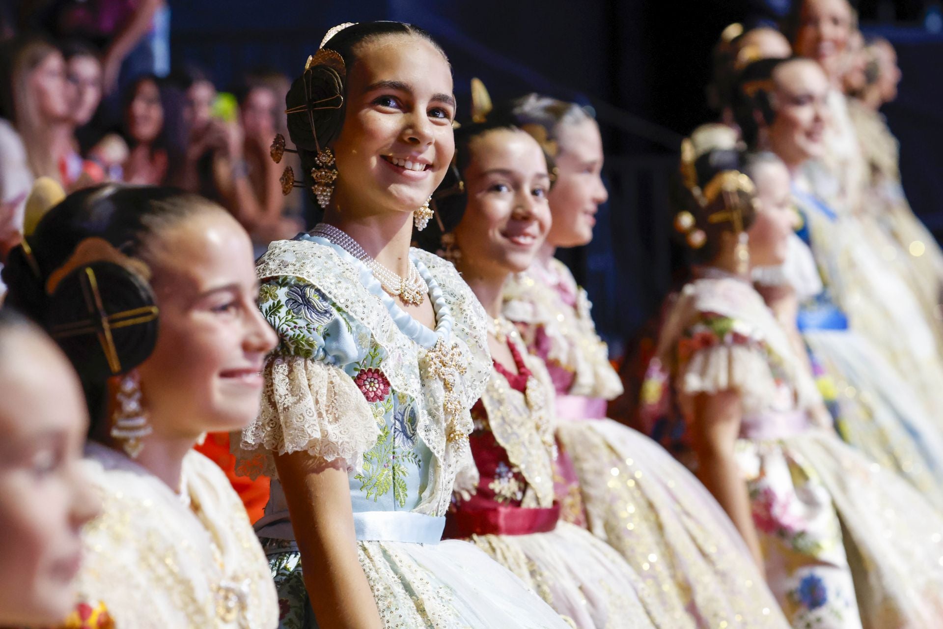 La gala de elección de las candidatas a fallera mayor de Valencia 2025 en imágenes