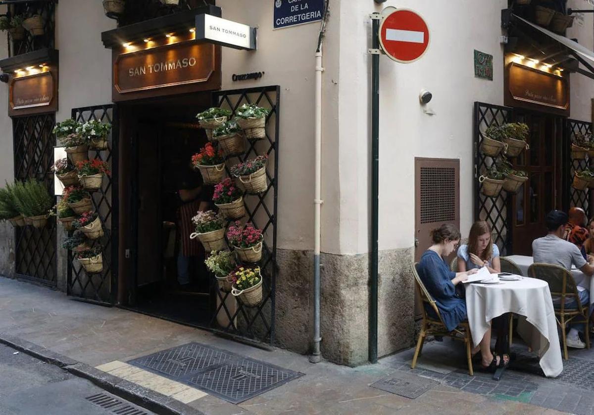 El restaurante Santa Rita es de los mismos propietarios que San Tomasso.