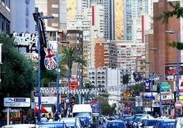 Calles de Benidorm.