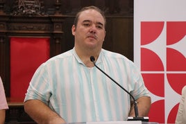 El concejal Raúl Palmero.