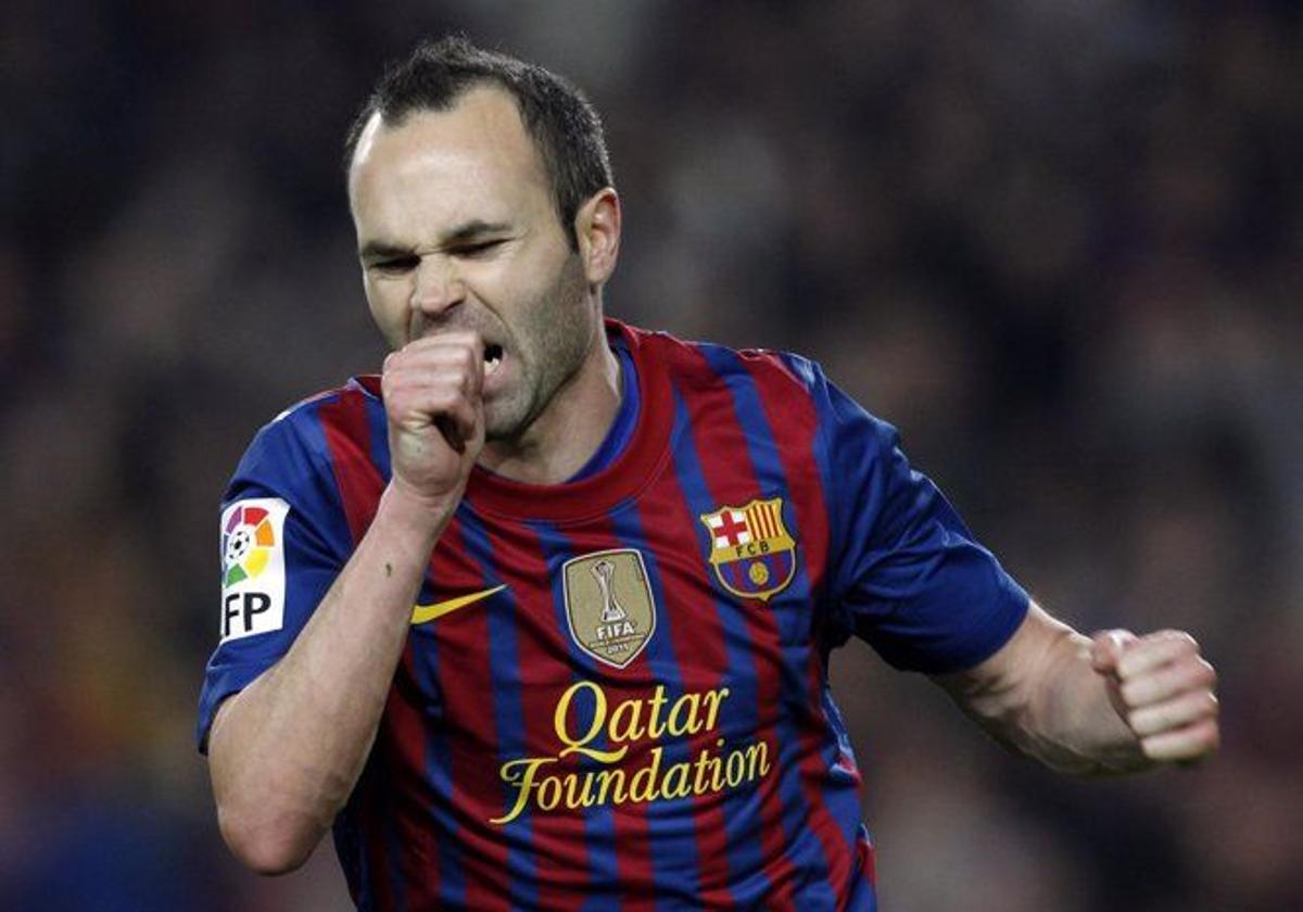 Andrés Iniesta en una imagen de archivo.