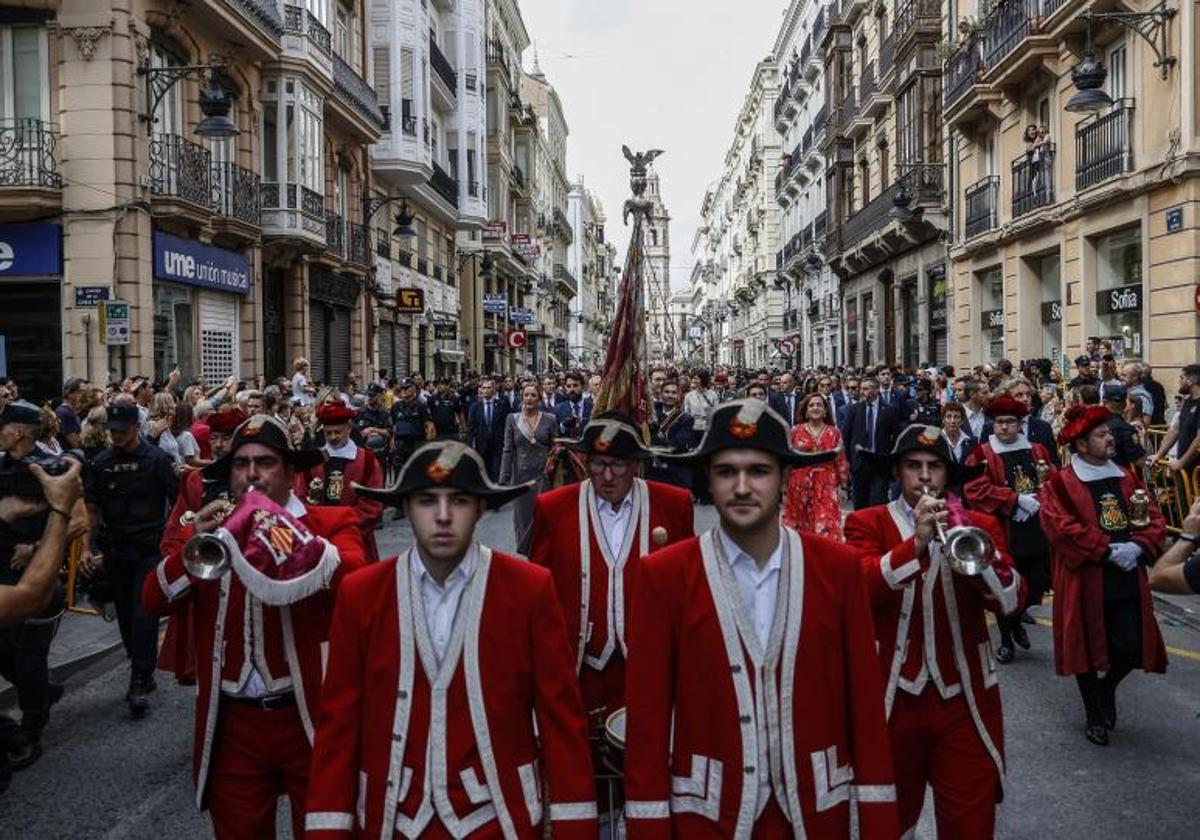 Procesión Cívica en Valencia.