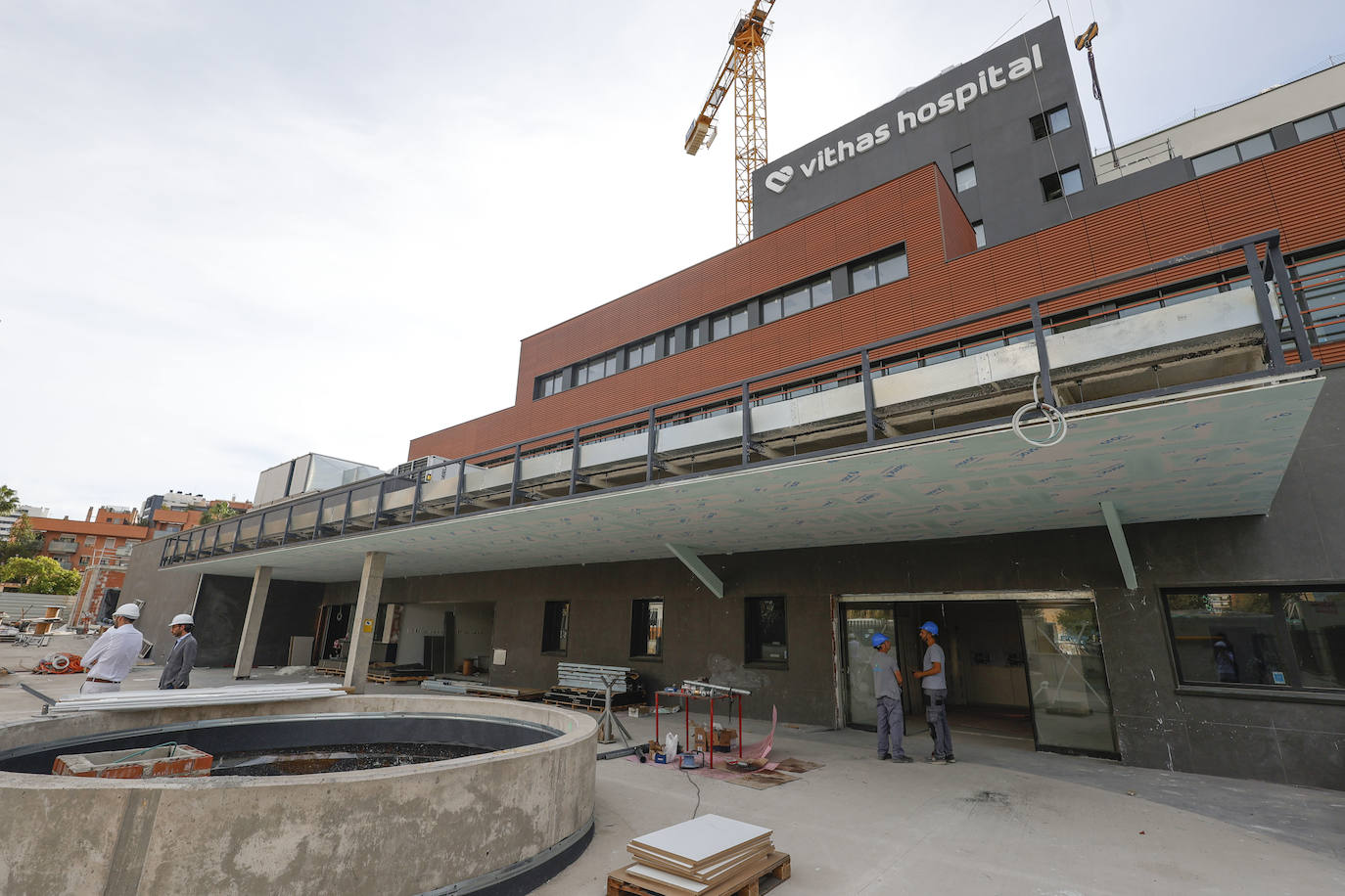 Así avanzan las obras del nuevo hospital Vithas Turia de Valencia