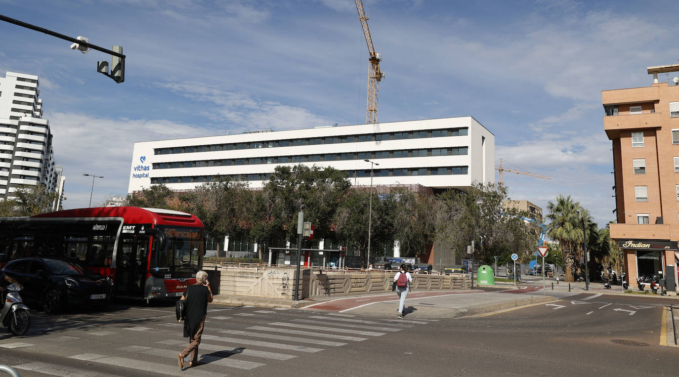 Así avanzan las obras del nuevo hospital Vithas Turia de Valencia