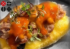 De izquierda a derecha, los cocineros valencianos Álvaro Calzada, Paco Boyer y Toni Cano.