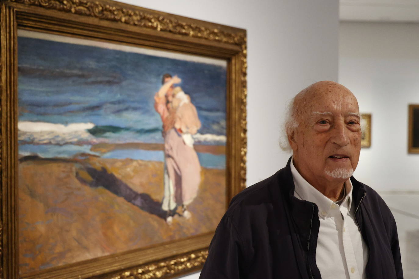 Fotos de la exposición &#039;En el mar de Sorolla con Manuel Vicent&#039;