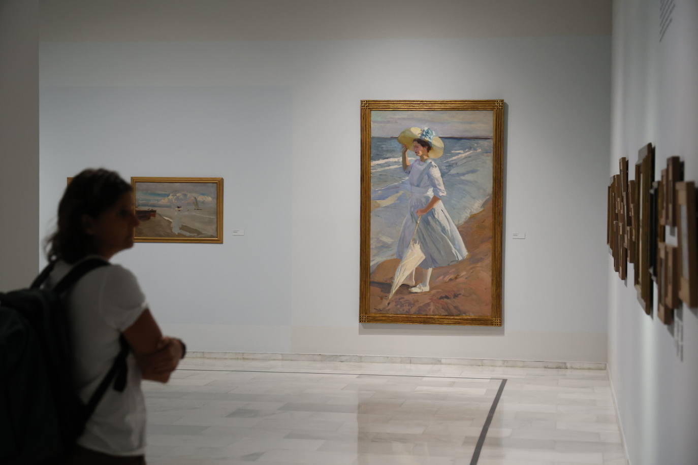 Fotos de la exposición &#039;En el mar de Sorolla con Manuel Vicent&#039;