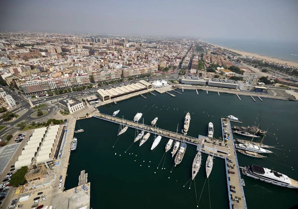 El puerto de Valencia en una imagen de archivo.