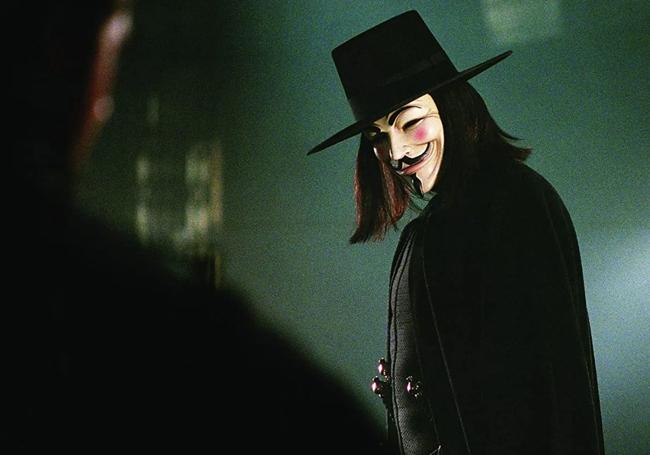 Fotograma de 'V de Vendetta'.