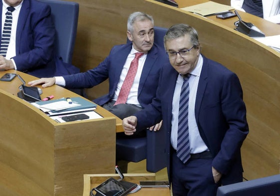 Imagen de archivo de José Antonio Rovira en una intervención en Les Corts.