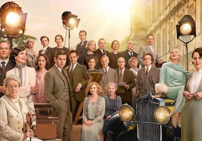 Reparto de actores de la pelicula 'Downton Abbey: Una nueva era'.