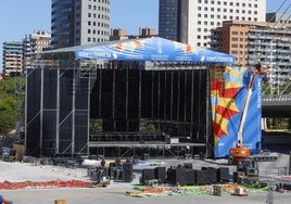 El escenario del festival Som de la Terreta, que se celebra el sábado 5 de octubre.