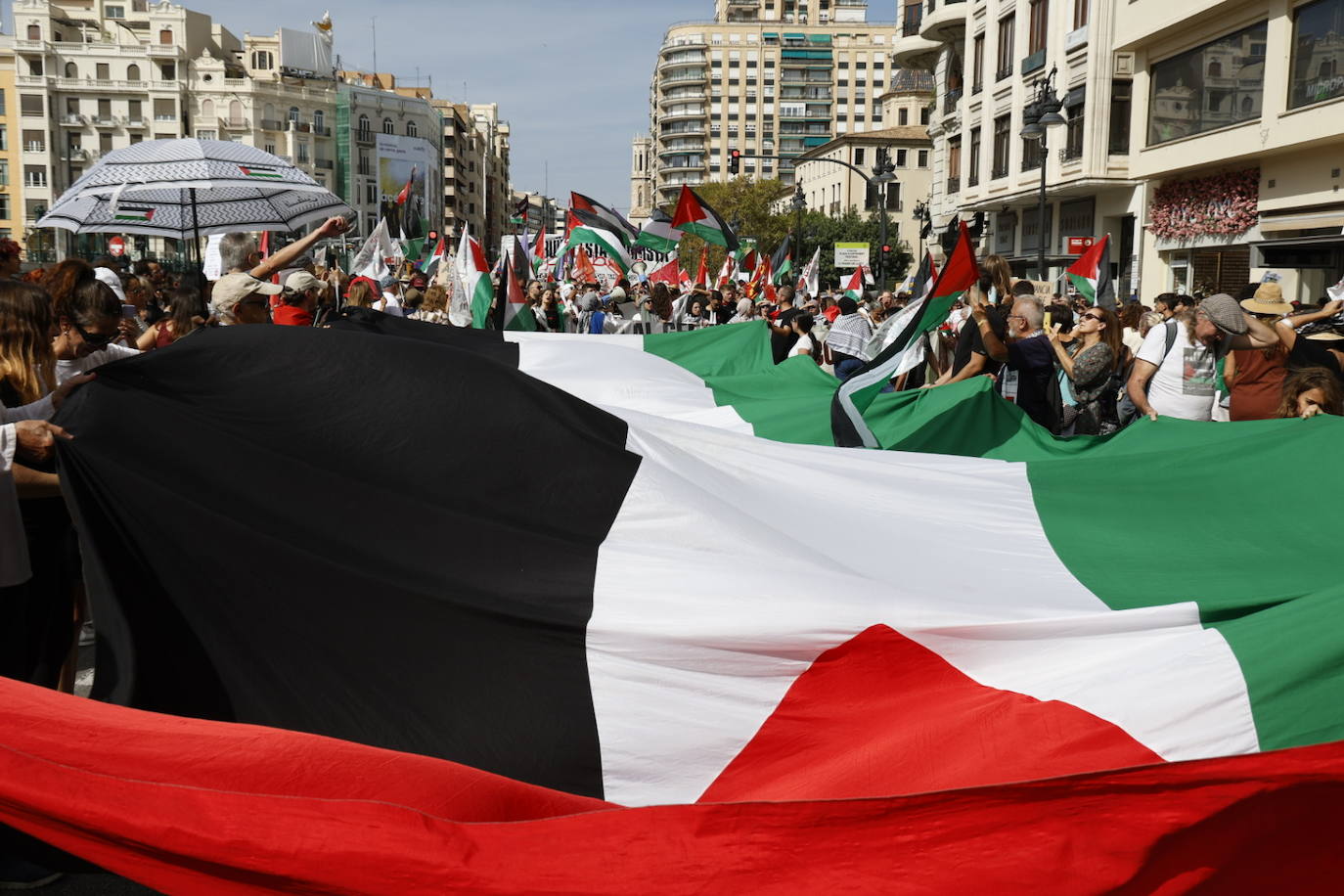 FOTOS | Manifestación por Palestina en Valencia