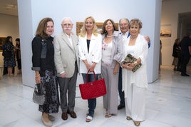 Patricia Puchol-Quixal, Marcos Cuevas, Mª José Marco, Pepa Martínez, Manolo Navarro y Amparo Company