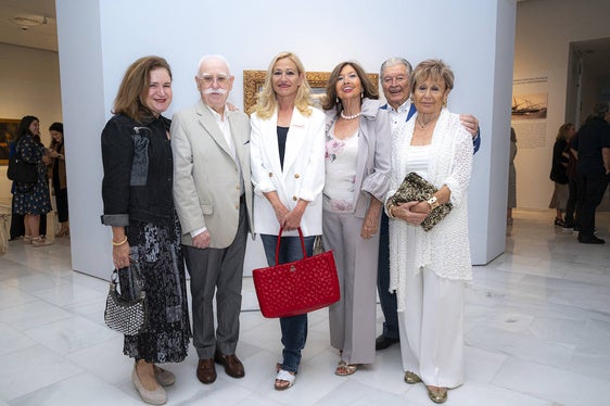 Patricia Puchol-Quixal, Marcos Cuevas, Mª José Marco, Pepa Martínez, Manolo Navarro y Amparo Company