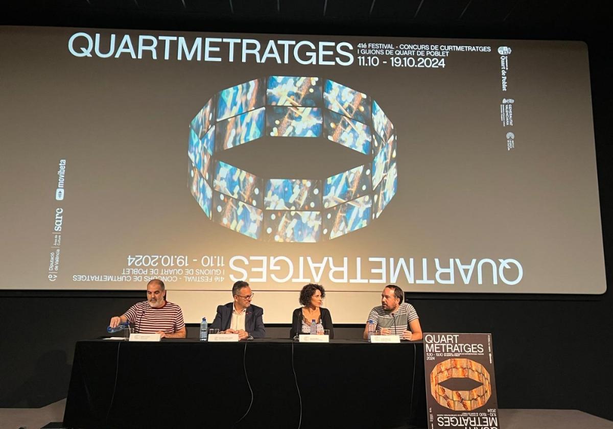 Presentación del festival, la pasada semana en la Filmoteca Valenciana.