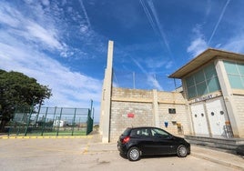 Carrer de Borbotó, de las pocas instalaciones municipales de pilota en Valencia.