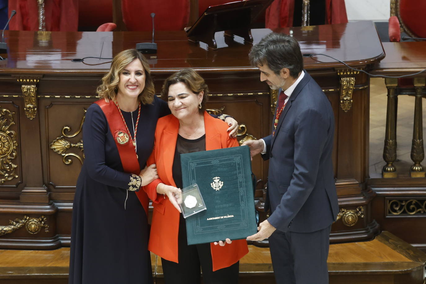 Fotos del acto de entrega de distinciones del Ayuntamiento de Valencia por el 9 d&#039;Octubre