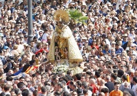 Traslado de la Virgen de los Desamparados.