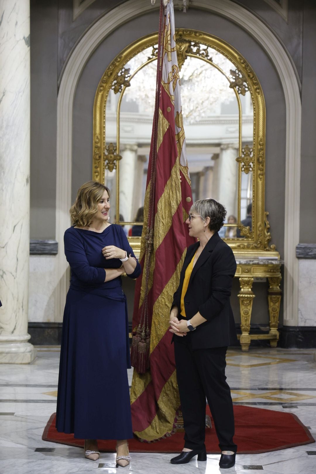 Fotos de la Senyera, que se puede visitar por el 9 d&#039;Octubre