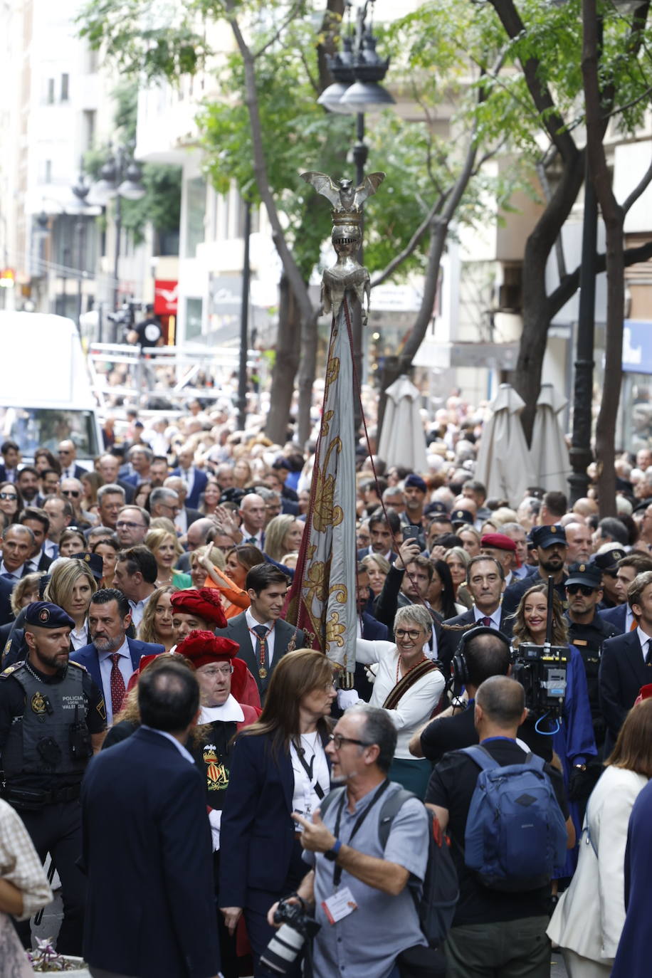 Procesión Cívica del 9 d&#039;Octubre en Valencia