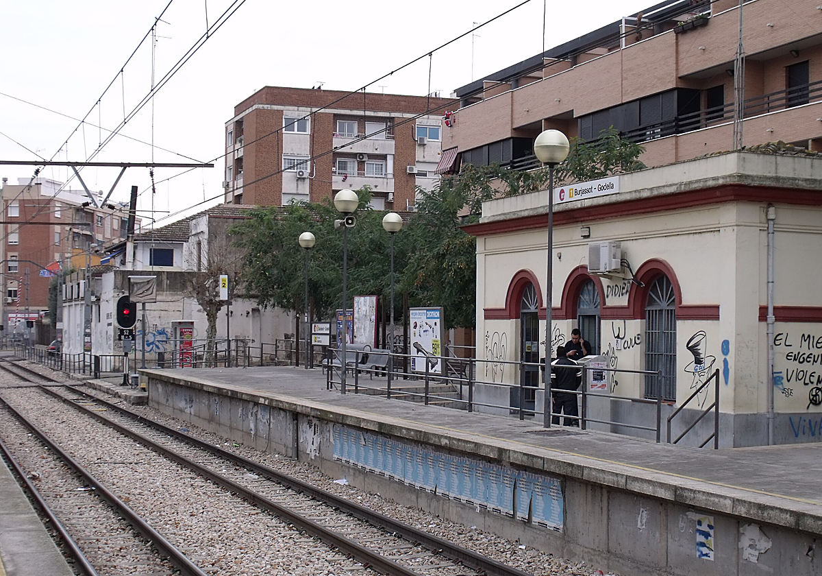 Estación de metro Burjassot-Godella.