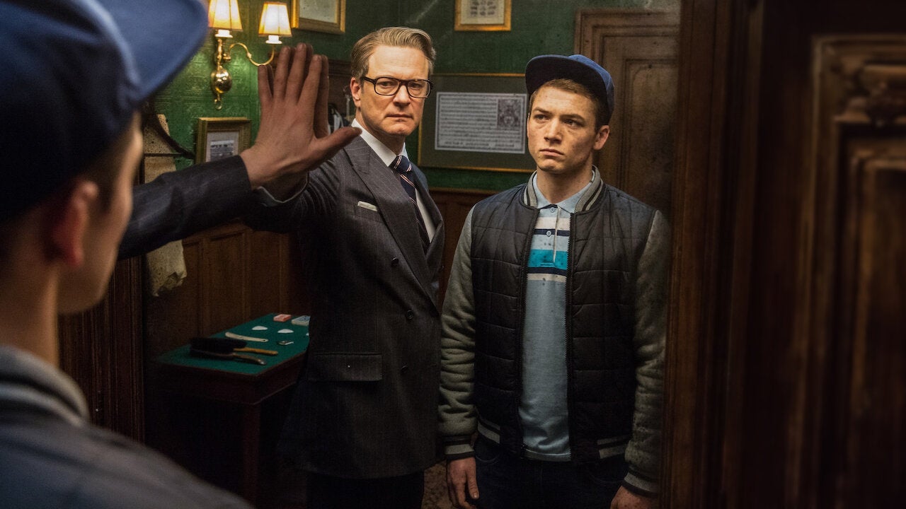 Fotograma de la película 'Kingsman: Servicio Secreto'.