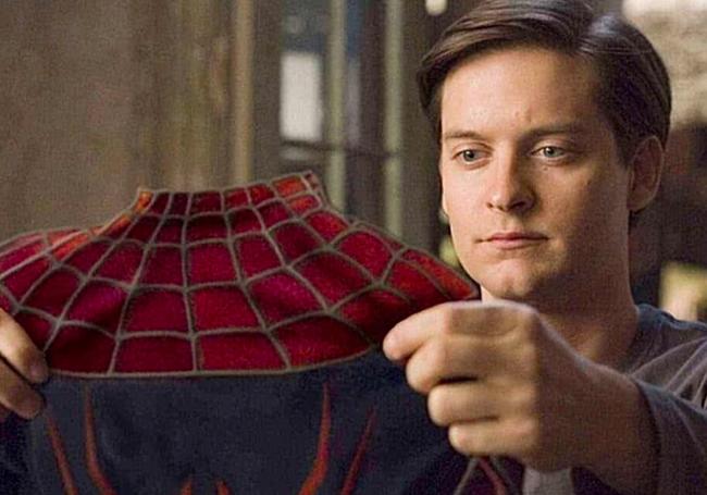 Tobey Maguire en 'Spider-Man'.