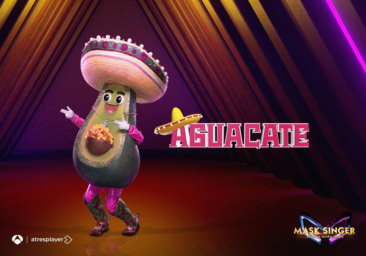 Aguacate, máscara de Mask Singer