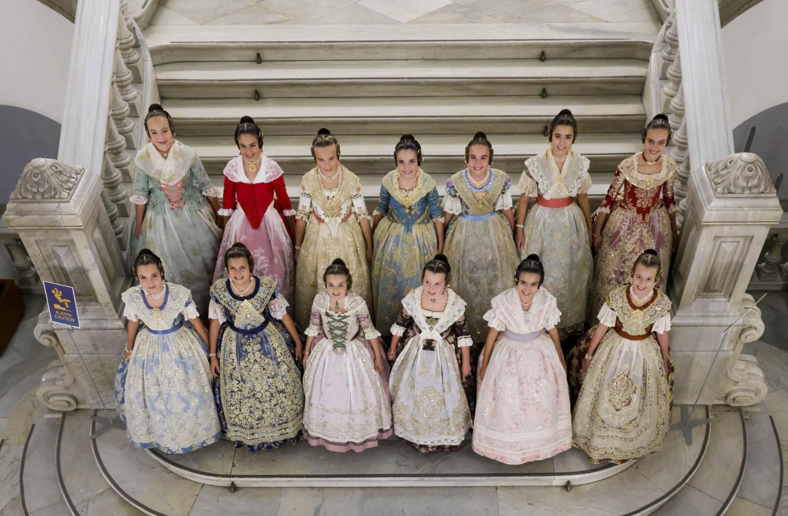 Así ha sido el ensayo de la proclamación de las candidatas a falleras mayores de 2025