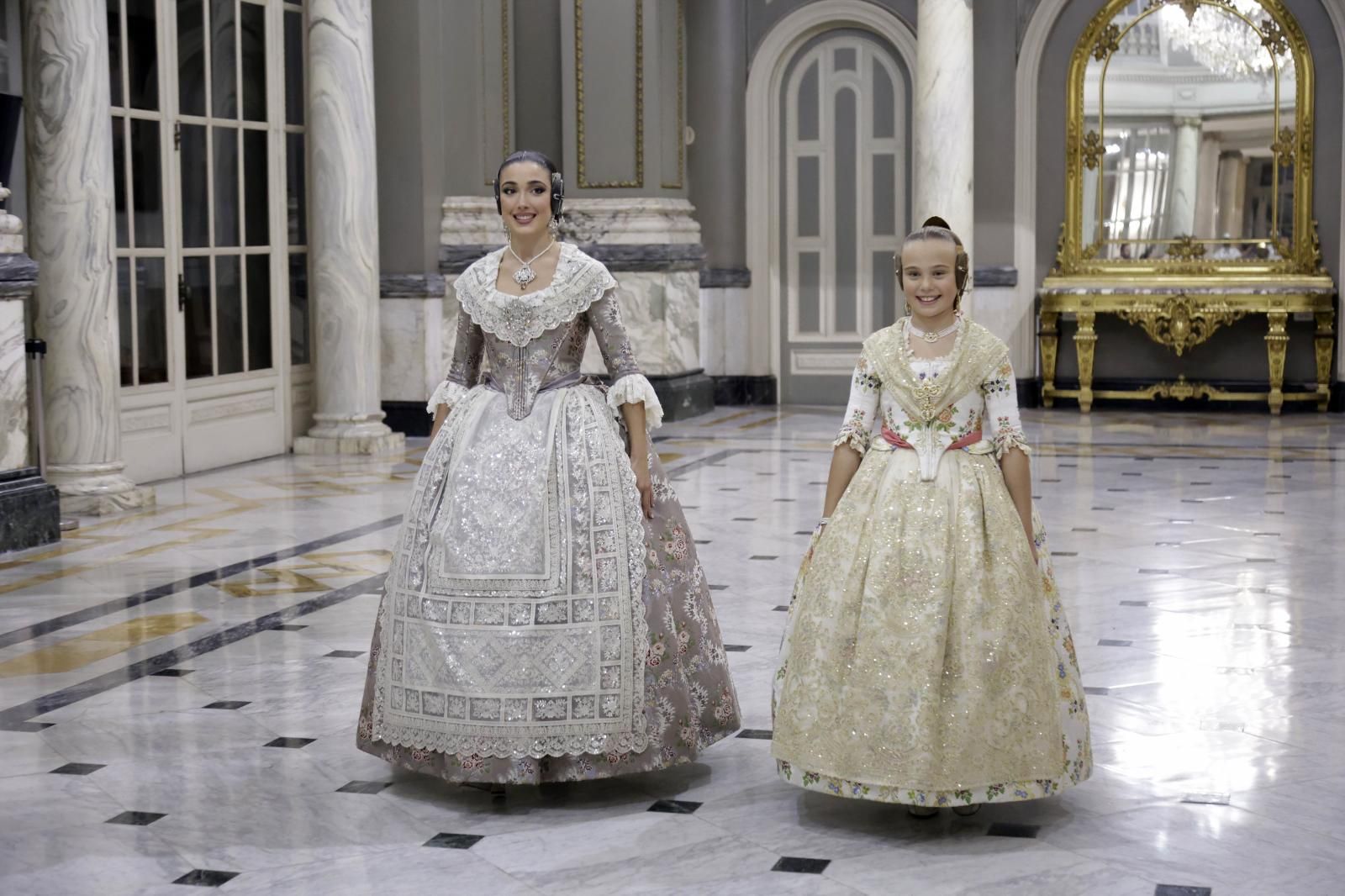 Así ha sido el ensayo de la proclamación de las candidatas a falleras mayores de 2025