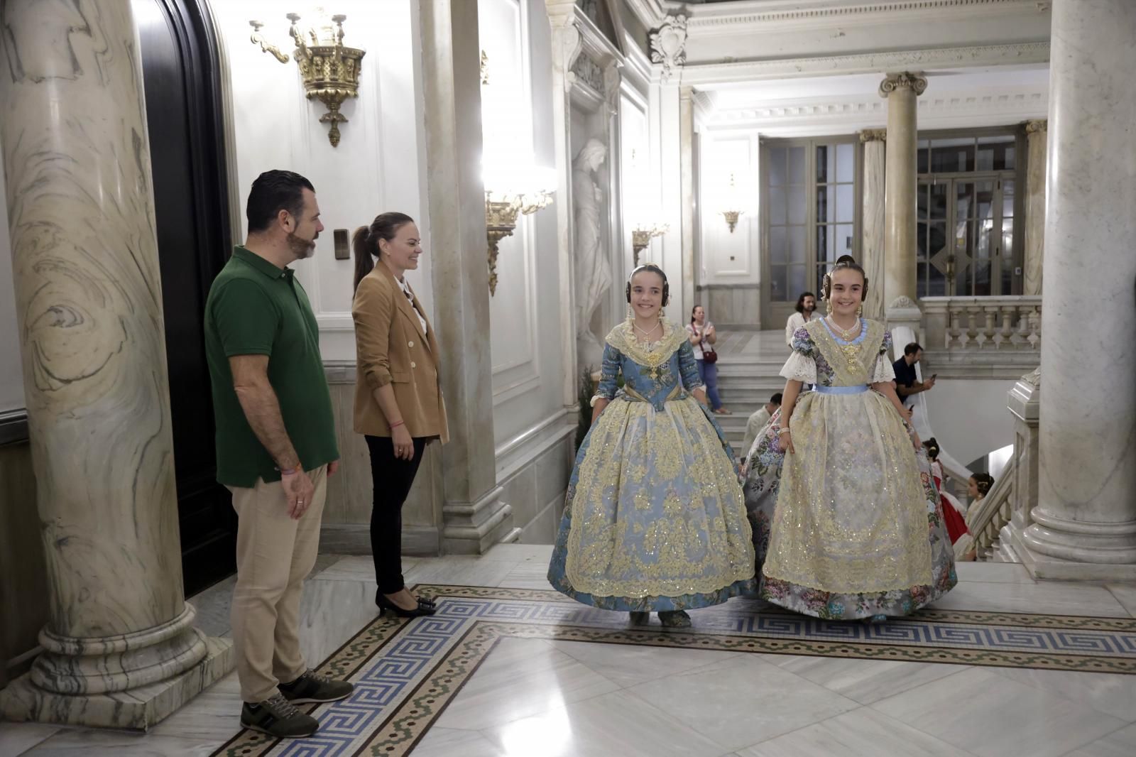 Así ha sido el ensayo de la proclamación de las candidatas a falleras mayores de 2025