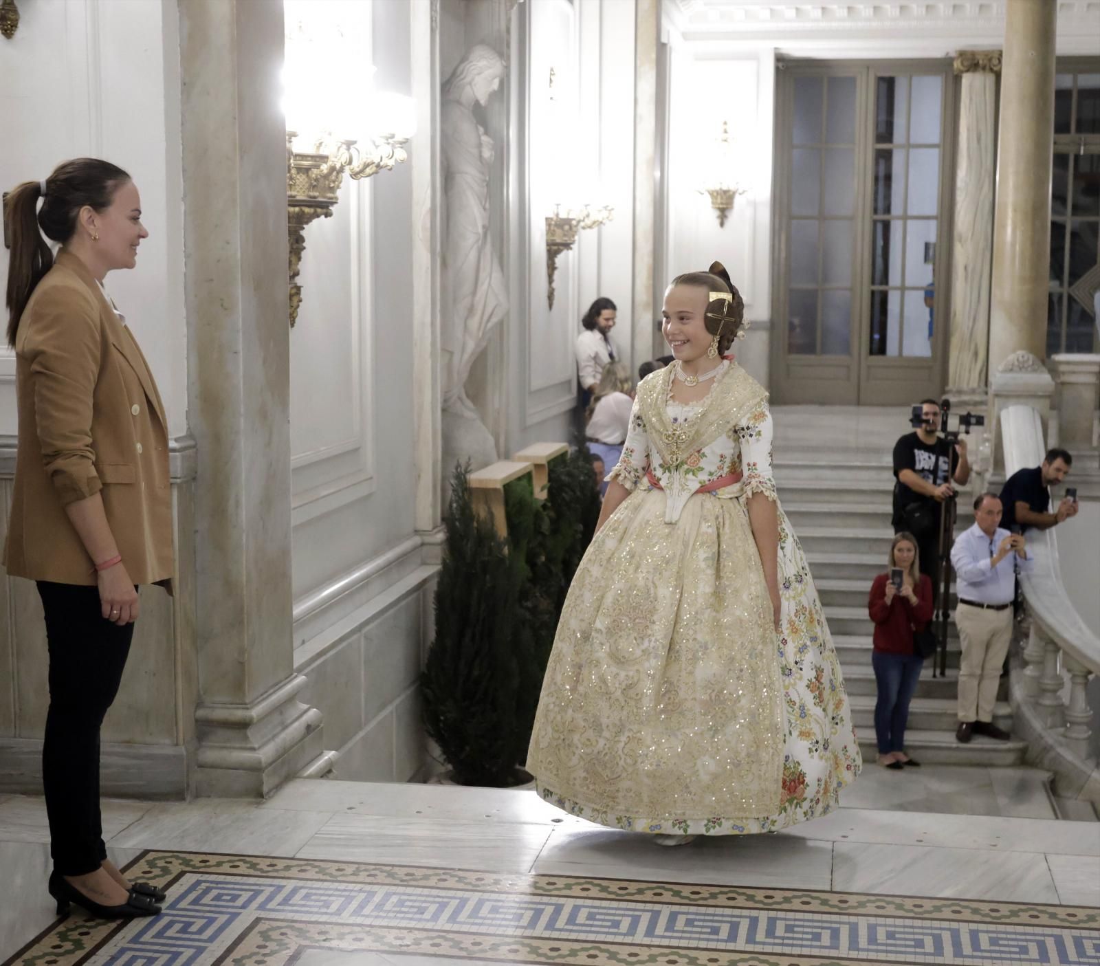 Así ha sido el ensayo de la proclamación de las candidatas a falleras mayores de 2025